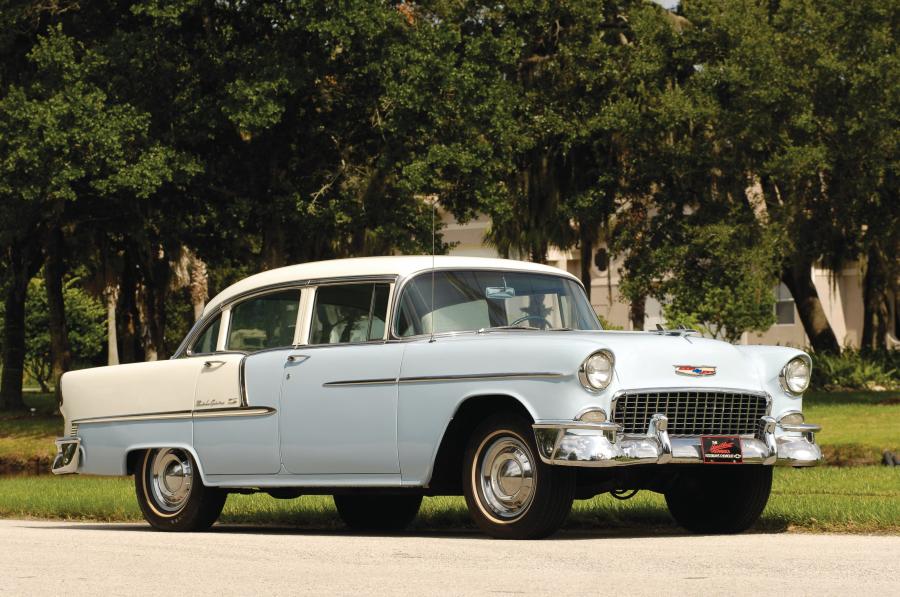 Chevrolet Bel Air 4-Door Sedan (2403-1019D) '1955